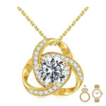 Women’s Love Knot Pendant Necklace